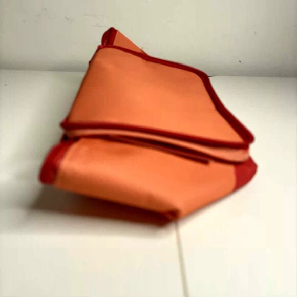 Set of 5 Trader Joe’s Mini Insulated Cooler Tote Bags Summer — Peach Orange NWT! - Picture 14 of 15